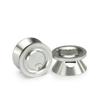 1.25"OD 6.9"L Solvent Trap Fuel Filter 1/2×28+5/8×24 K Cup 1x SS Cup,7x Alu Cups + Trilug 3 Lug +1/2×28 or 5/8×24 Adapter Combo