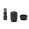 1.25"OD 6.9"L Solvent Trap Fuel Filter 1/2×28+5/8×24 K Cup 1x SS Cup,7x Alu Cups + Trilug 3 Lug +1/2×28 or 5/8×24 Adapter Combo
