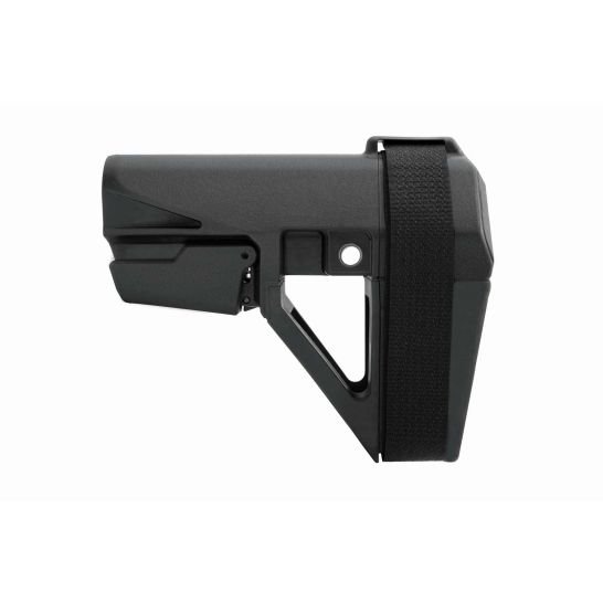 SB Tactical SBA5 5-Position Adjustable Pistol Brace, Black