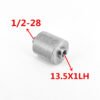 Stainless Steel External Recoil Booster Disconnector 1/2-28 Male to 13.5x1LH Female Nielsen for all Solvent Cleaning Filter Kit