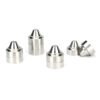 7.8" Titanium Solvent Trap Fuel Filter – 1.5" OD, 1.375x24, 1/2x28 + 5/8x24