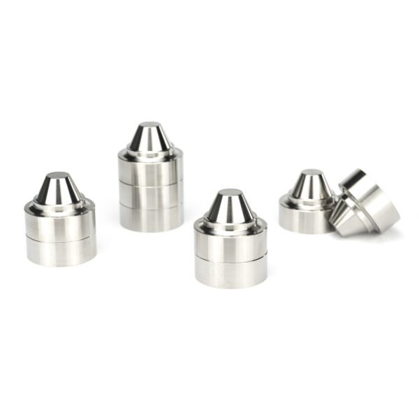7.8" Titanium Solvent Trap Fuel Filter – 1.5" OD, 1.375x24, 1/2x28 + 5/8x24