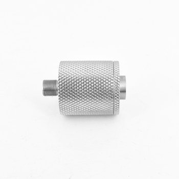 Stainless Steel External Recoil Booster Disconnector 1/2-28 Male to 13.5x1LH Female Nielsen for all Solvent Cleaning Filter Kit