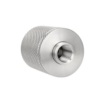 Stainless Steel External Recoil Booster Disconnector 1/2-28 Male to 13.5x1LH Female Nielsen for all Solvent Cleaning Filter Kit