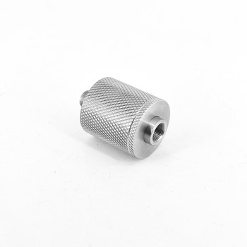 Stainless Steel External Recoil Booster Disconnector 1/2-28 Male to 13.5x1LH Female Nielsen for all Solvent Cleaning Filter Kit