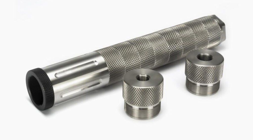 10″L Stainless Steel Modular Solvent Trap Kit 1.58″OD (1/2×28 and 5/8×24)