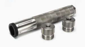 10″L Stainless Steel Modular Solvent Trap Kit 1.58″OD (1/2×28 and 5/8×24)