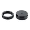 6″Lx1.38″OD Monocore Solvent Trap Aluminum TypeA (1/2×28 or 5/8×24)