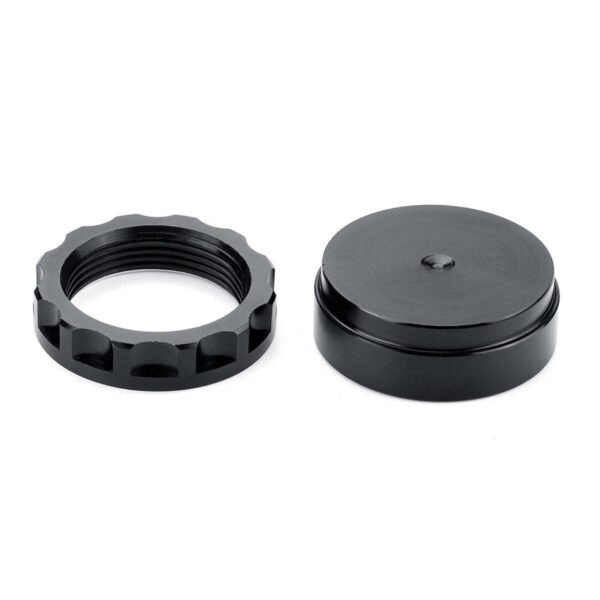 6″Lx1.38″OD Monocore Solvent Trap Aluminum TypeA (1/2×28 or 5/8×24)
